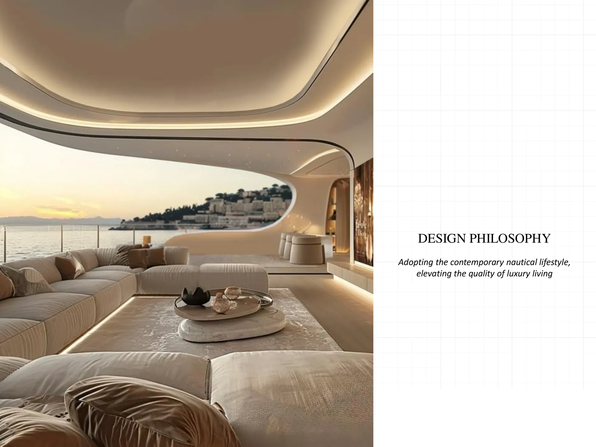 Vela Bay design philosophy and architectural concept