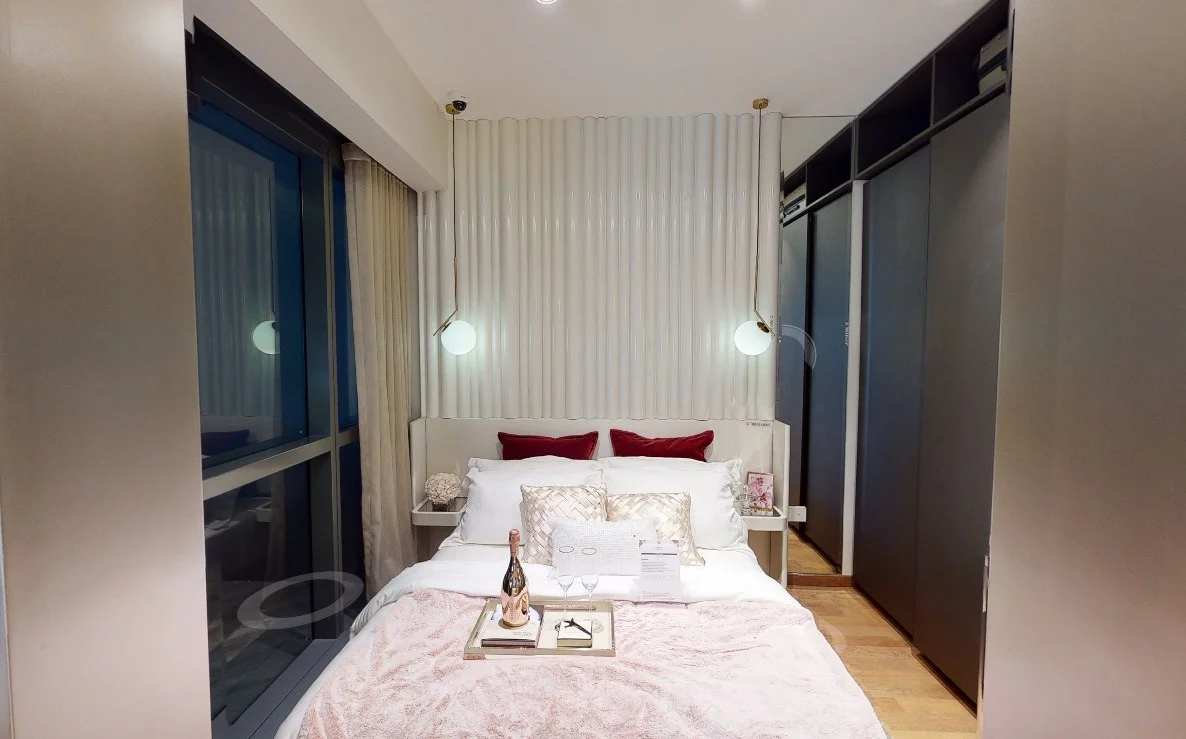 1-bedroom unit interior with compact luxury design